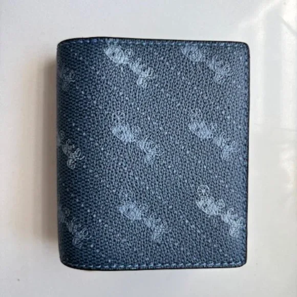 Coach Snap Wallet In Signature Canvas - Picture 3 of 6